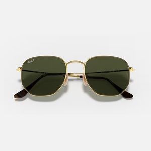 Ray Ban Polarized Hexagonal Flat Lens